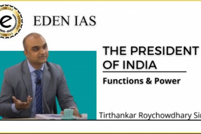 The President of India - Functions & Powers | Indian Polity | Tirthankar Roy Sir | EDEN IAS