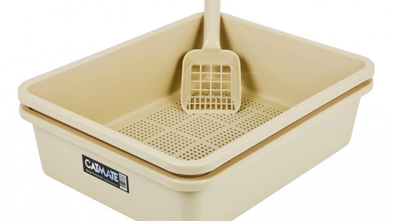 Buy Catmate Litter Tray + Scoop Online | DiscountPetCare