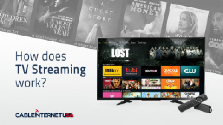 How do I set up streaming on my TV?