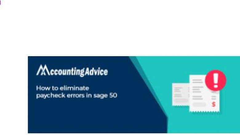How to Eliminate Paycheck Error in Sage 50