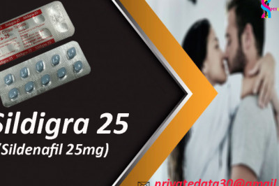 Sildenafil 25mg | Sildigra 25mg | 50% Discount & Same Day Delivery