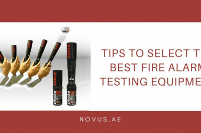 Tips to select the best Fire Alarm Testing Equipment - Novus UAE