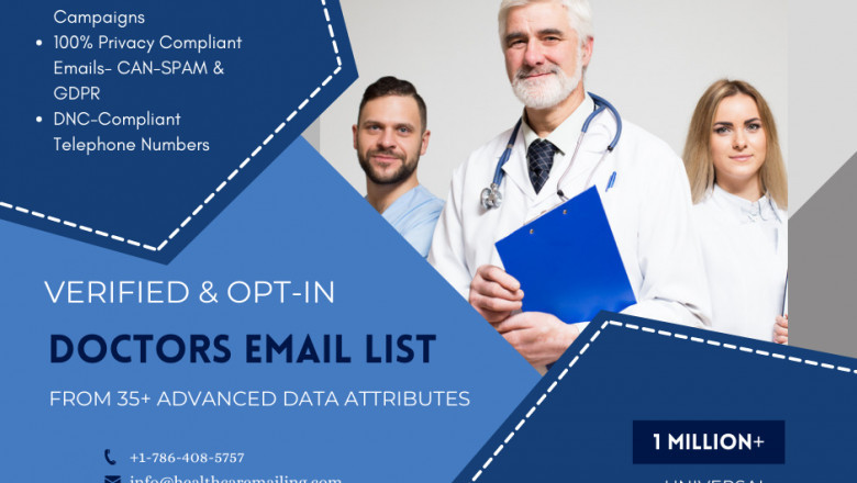 Top US Doctors Email List - HealthcareMailing