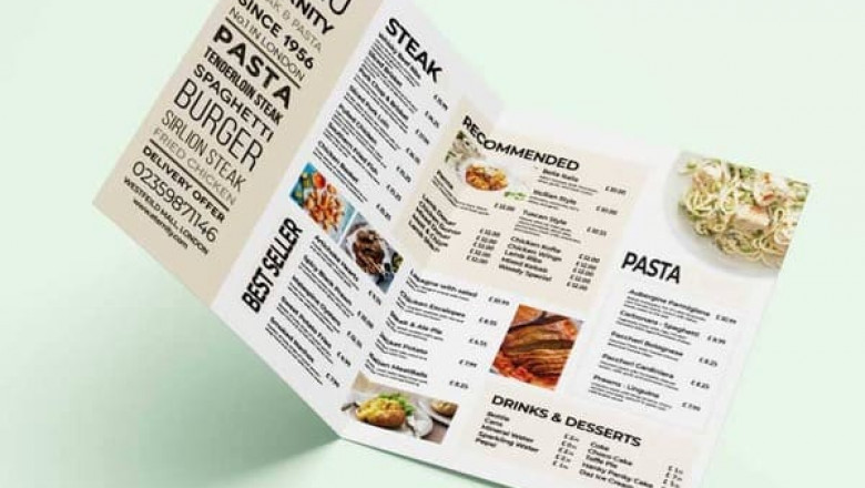Best Restaurant Menu Printing Near Me | MenuMa Print