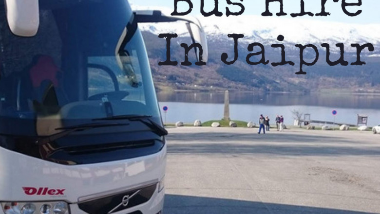 Luxury bus hire in Jaipur