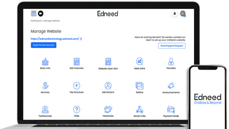School Website builder - Edneed