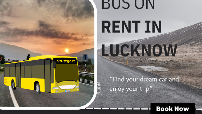 Volvo bus hire in Lucknow
