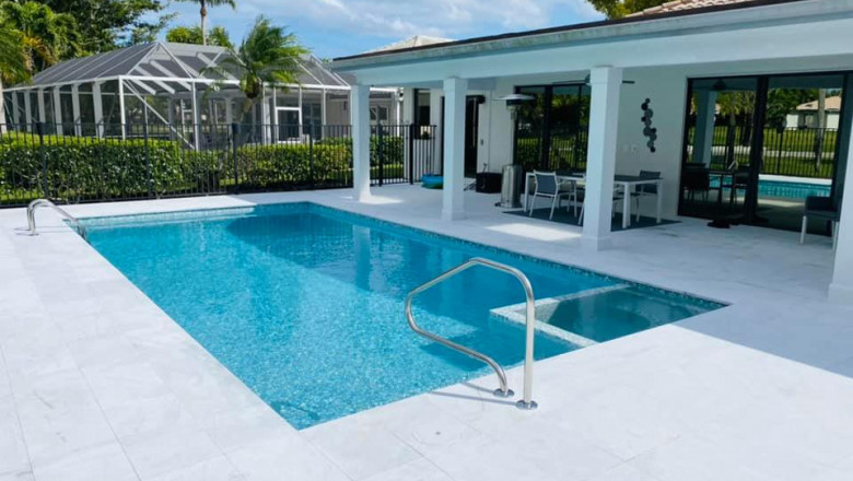 What activities are performed in the swimming pool Remodeling?