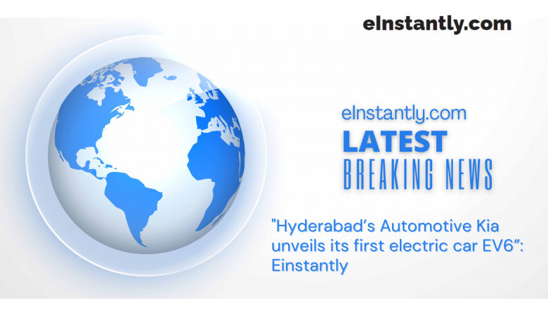 Hyderabad’s Automotive Kia unveils its first electric car EV6: Einstantly