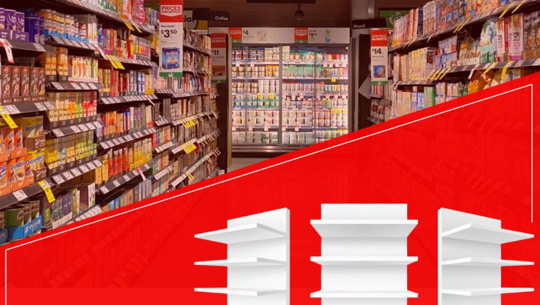 Racks for supermarket in Delhi