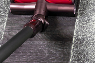 How can a carpet be cleaned without harmful chemical use?