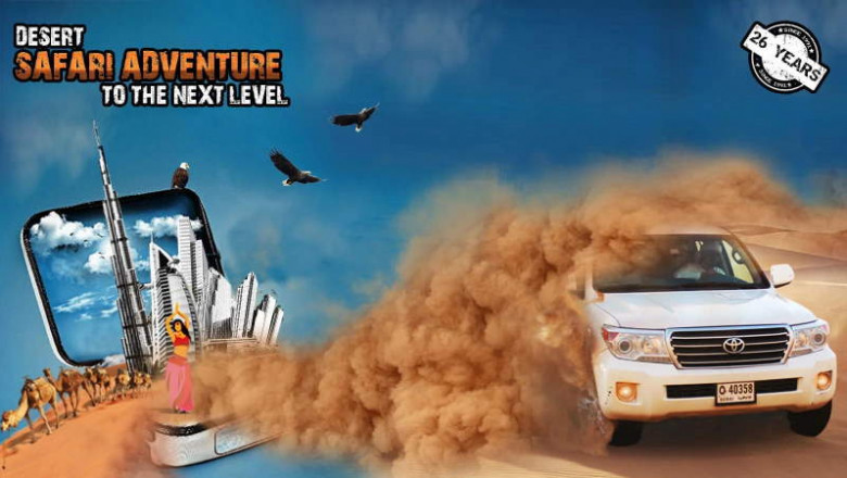Desert Safari Dubai, Pick/Drop Service &amp; Dinner Included | DUBAI ADVENTURES