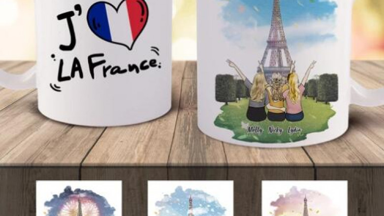 Tasse 3D personnalisée Dapperçu