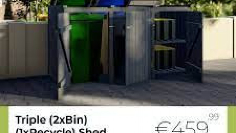 triple bin storage