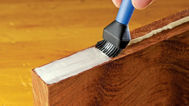 Wood Adhesives Contains The Solidification Of The Molten Polymer