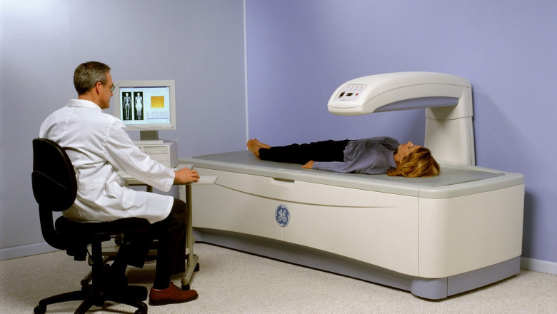 A Bone Densitometers Measures Density In Various Areas Of The Body With Central And Peripheral Devices