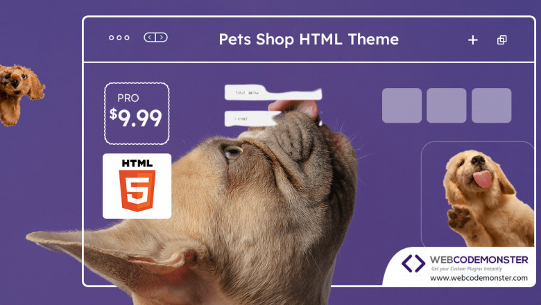 Pets Shop HTML Theme