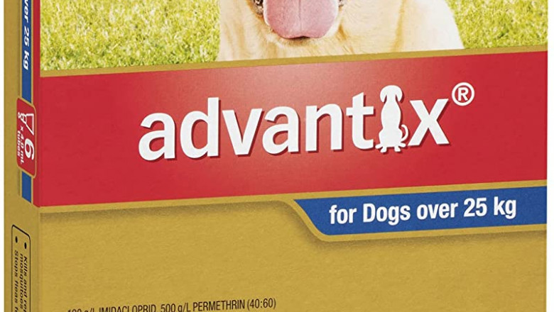 Advantix Flea, Tick & Biting Insect Control for XLarge Dogs, Blue 6 Pack