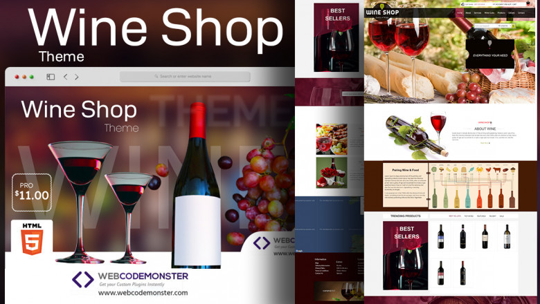 Wine WordPress Theme