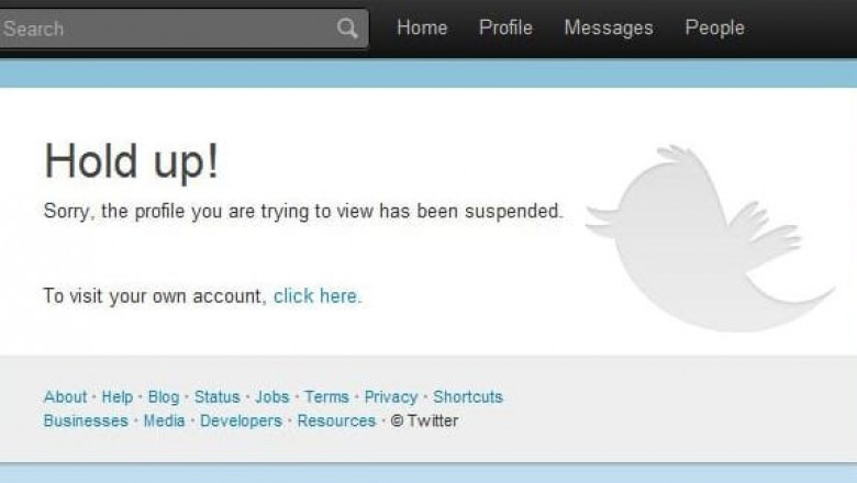 How to Unscount a Suspended Twitter Account