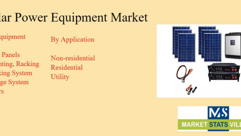 Solar Power Equipment Market worth USD 315.1 billion by 2030