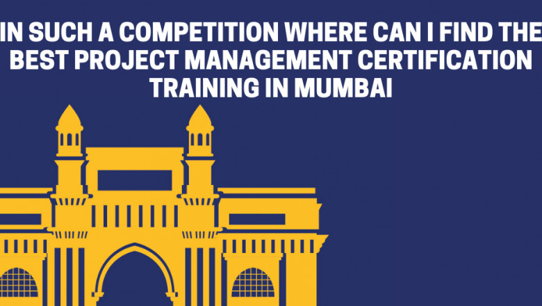 Where can I find the best project management certification training in Mumbai?