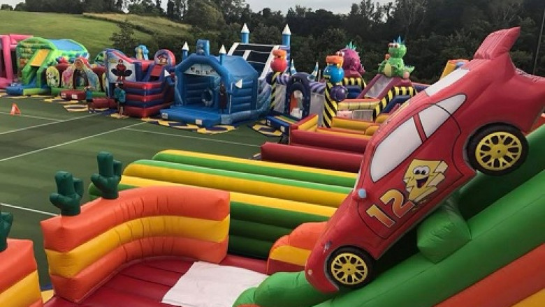 Inflatable Amusement Parks- Bouncia