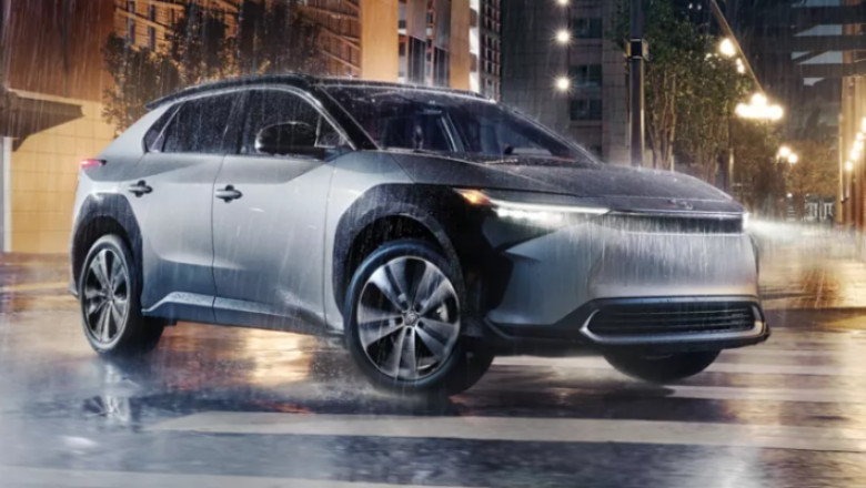 Toyota 2023 BZ4X Electric Car