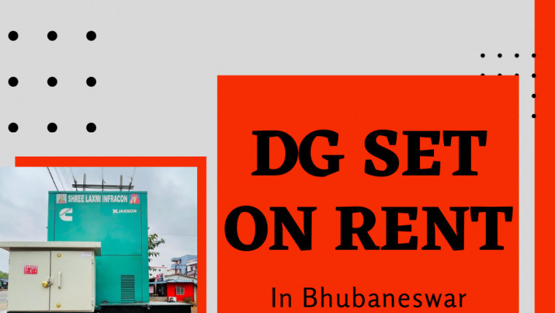 Diesel generator on rent, Shree LaxmiInfracon