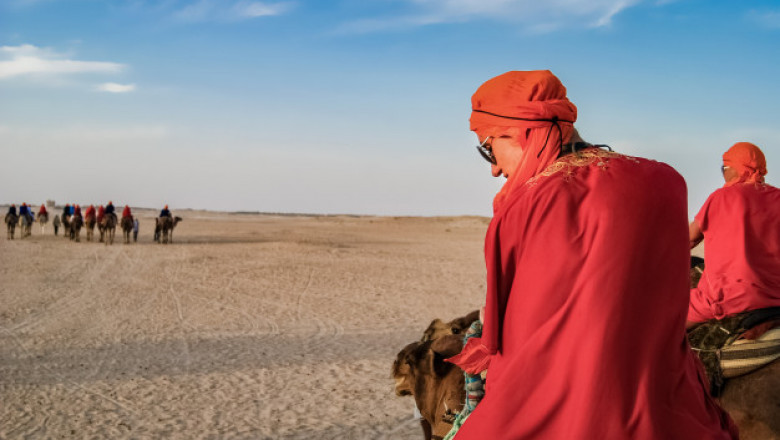 Dubai Desert Safari: Sunset Camel Ride with Exclusive Camping