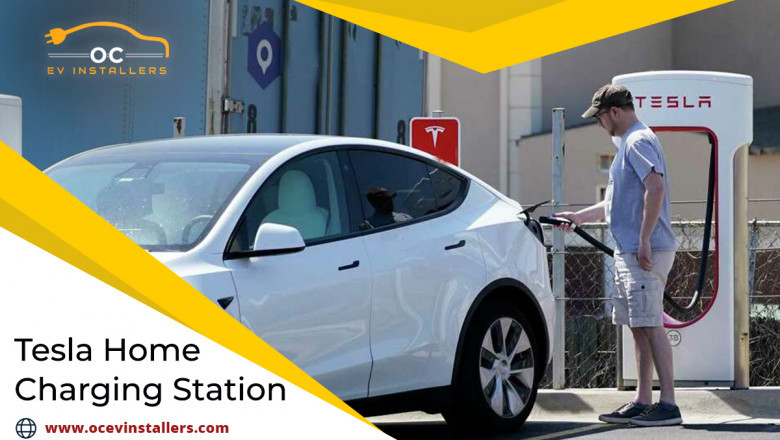 Tesla Home Charging Station