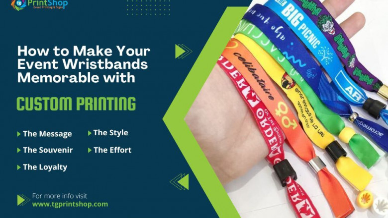 How to Make Your Event Wristbands Memorable with Custom Printing
