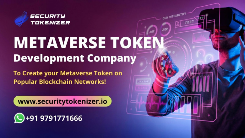 Metaverse Token Development Company - Security Tokenizer