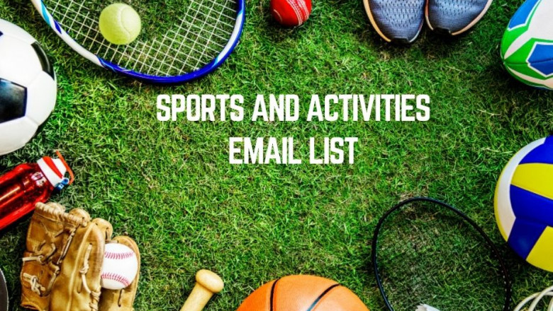 Sports and Activities Email List | Sports and Activities Database