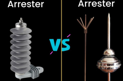 What is the difference between a surge arrester and a lightning arrester?