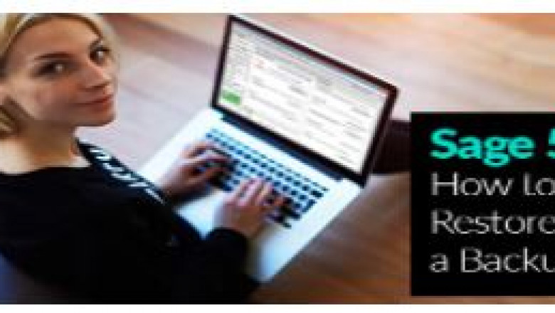 How to Restore Sage 50 Company Files Backup