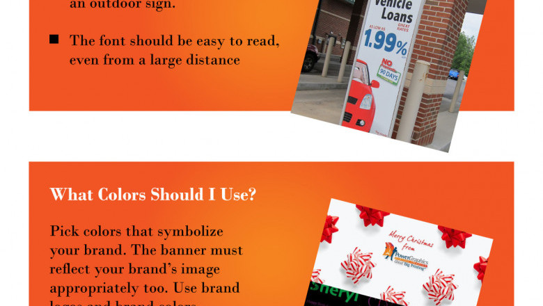 Infographics: Tips For Creating Effective Outdoor Banners