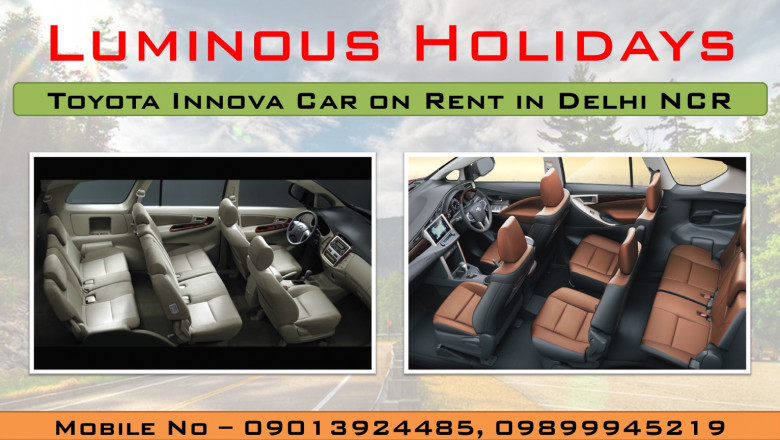Innova Car on Rent per day in Delhi for Outstation