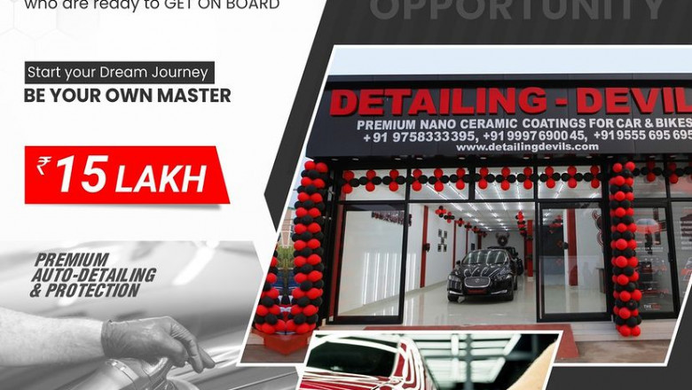Car Detailing Franchise opportunity @ 15lacs - Detailing Devils