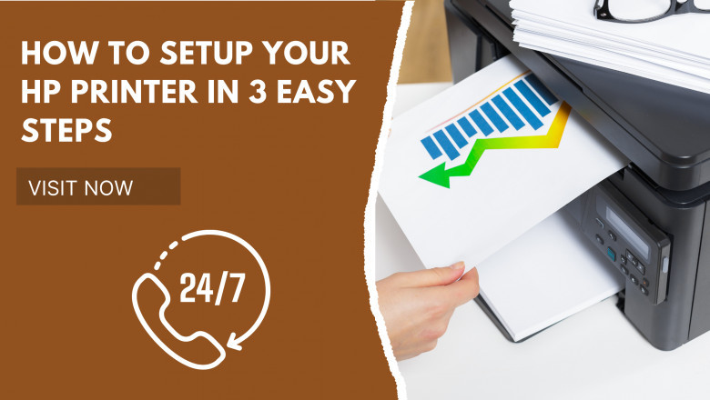 Setup Your HP Printer in 3 Simple Steps