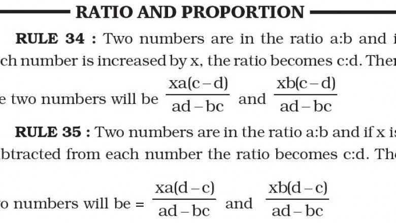 Ratio And Proportion Handwritten Notes In Hindi PDF Download