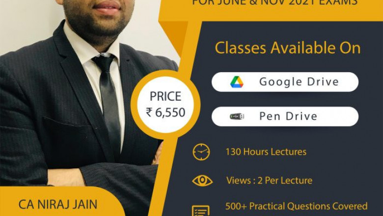 CA Foundation Accounts Paper 1 (Pen Drive or Google Drive with Printed Books)