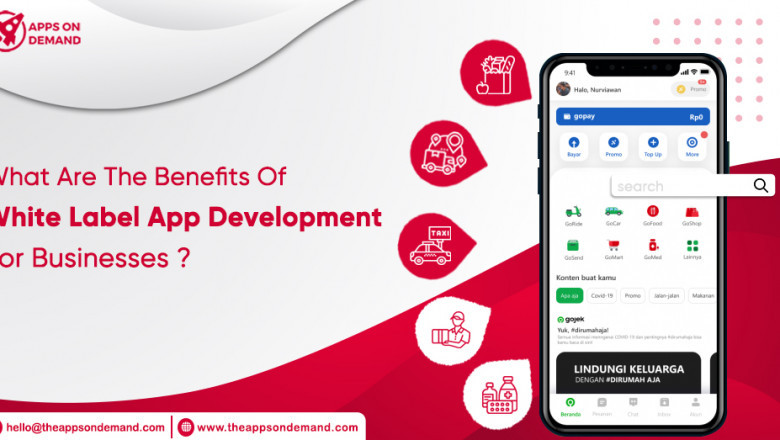 How does white label app development help businesses?