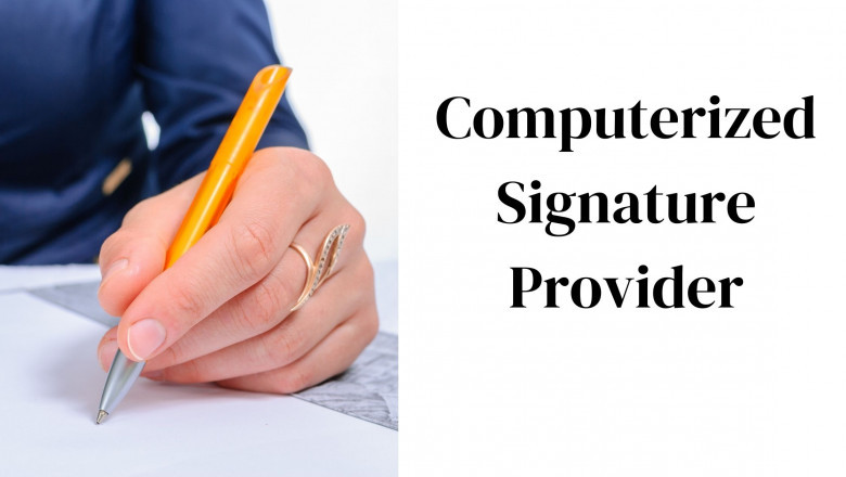 Computerized Signature Provider