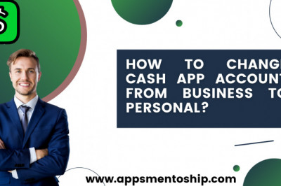 How to switch Cash App from business to personal?