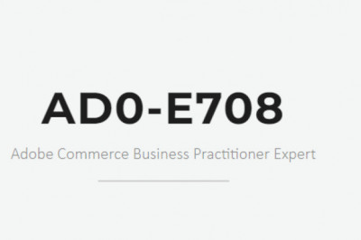 Adobe Magento Commerce AD0-E708 real dumps