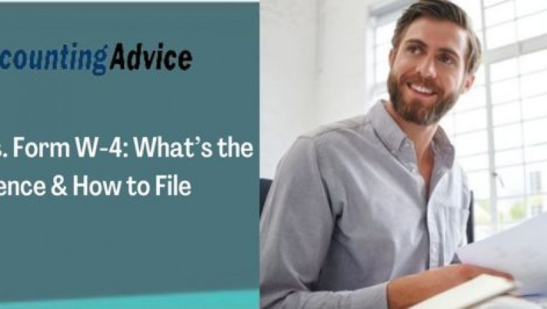 Difference between Form w2 vs. Form w4