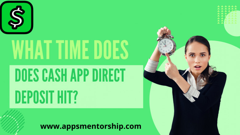 What time does direct deposit hit Cash App? if the deposit is pending?