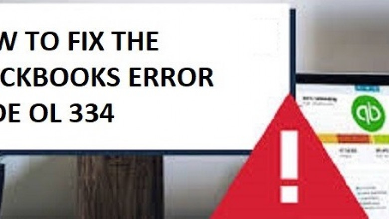How to Fix QuickBooks Error OL-334?